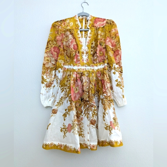 Zimmermann Dresses & Skirts - Zimmermann Pattie Linen Minidress